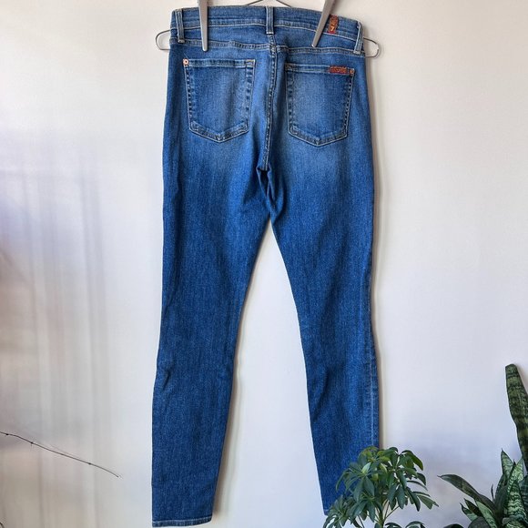 Gently Worn, but Lovingly Cared For, 7 For All Mankind the Skinny Jeans - Picture 9 of 13